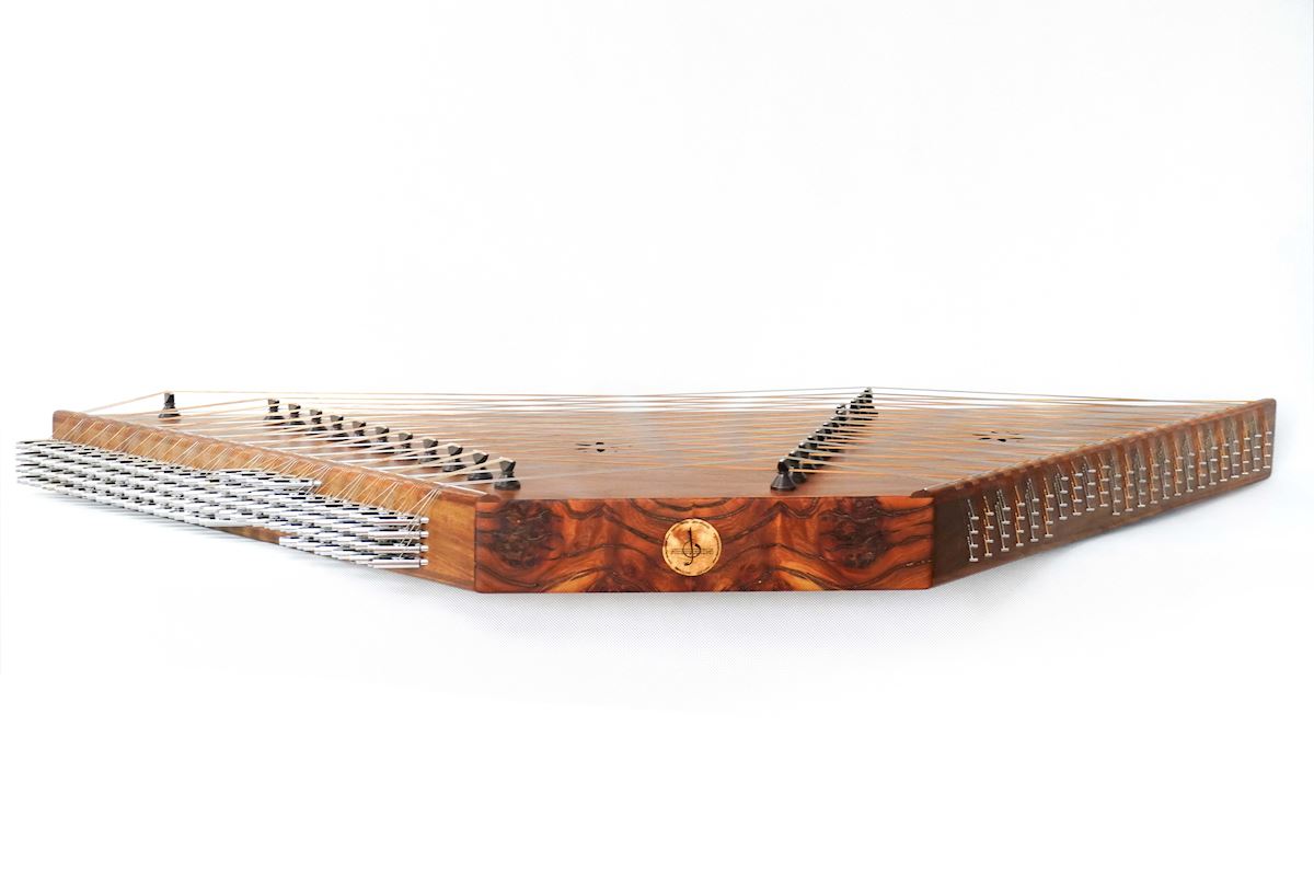 Persian Santoor by Davoud Shirazi - model Gohar Special 12 bridges (Mi tuned)