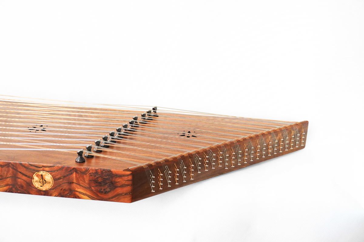 Persian Santoor by Davoud Shirazi - model Gohar Special 12 bridges (Mi tuned)